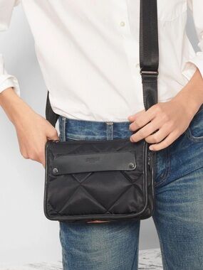 MZ Wallace Madison Convertible Crossbody Bag Black